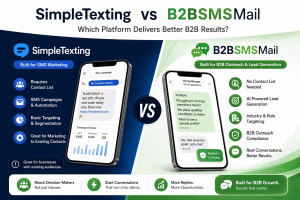 SimpleTexting vs B2BSMSMail