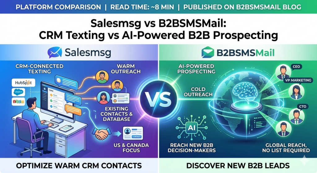 Salesmsg vs B2BSMSMail