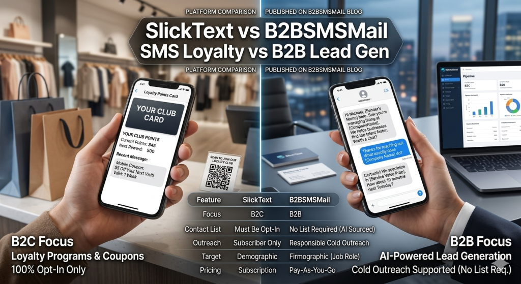 SlickText vs B2BSMSMail